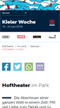 Mobile Screenshot of kieler-woche-hoftheater.de